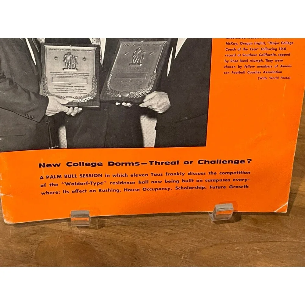 Vintage 1963 Alpha Tau Omega ATO The Palm Fraternity Magazine